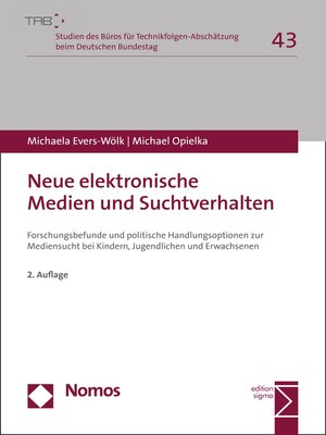 cover image of Neue elektronische Medien und Suchtverhalten